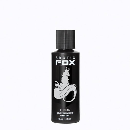 ARCTIC FOX Vegan and Cruelty-Free Semi-Permanent Hair Color Dye (4 Fl Oz, STERLING)