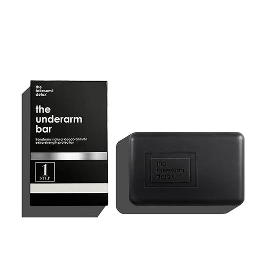Kaia Naturals the takesumi detox® the underarm bar – 5 oz/140g, Charcoal Bar Soap with Apple Cider Vinegar for Odor Control and Natural Deodorant Support