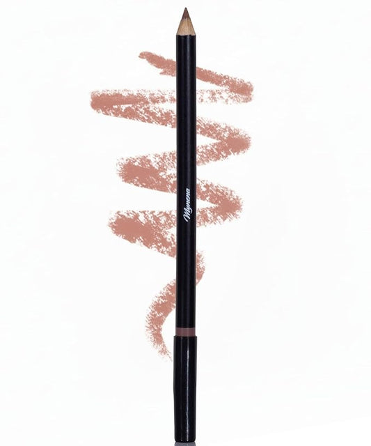 Mynena Nude Creamy Matte Waterproof Lip Liner | Long Lasting Transfer-Proof | Sharpenable | Blendable Pencil for Defined Lips