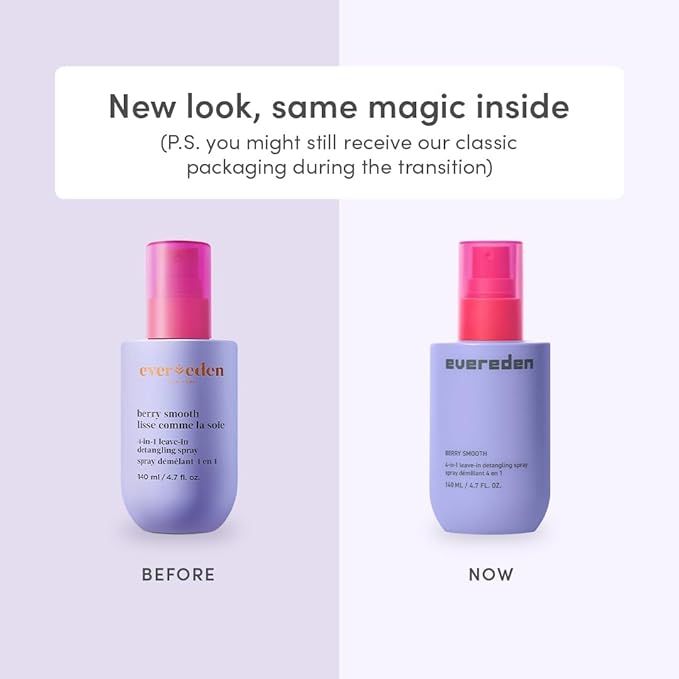 Evereden Kids Detangler Spray: 4-in-1 Leave-In Hair Spray | Detangle, Moisturize & Fight Frizz | Easily Tackle Even the Toughest Knots | Clean & Vegan All types of Hair Product for Kids