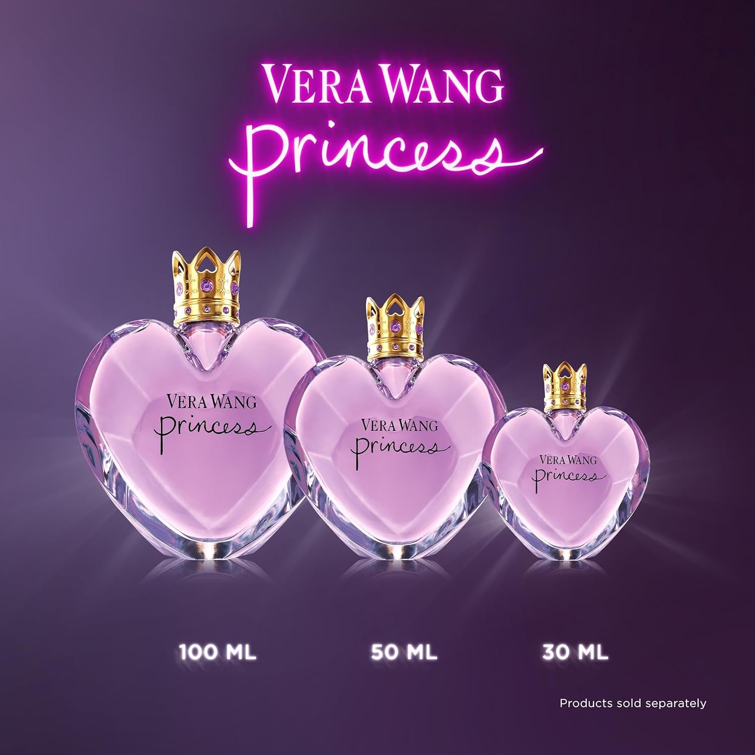 Princess Eau De Toilette 3.4 Fl Oz (Pack of 1), Notes of Apple, Quava, and Vanilla, Women'S Fragrance, Long Lasting, Everyday Fragrance, Travel Size
