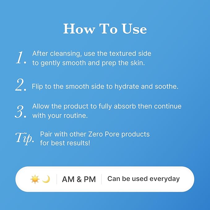 medicube Toner Pads Zero Pore Pad Mild 2.0 | Gentle Calming Toner Pad for Exfoliation, Minimizing Pores & Blackhead Removal with PHA | Ideal for All Skin Types | Korean Skin Care, 70 Pads (1 Pack)