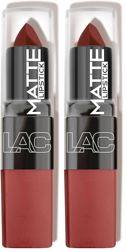 L.A. COLORS Matte Lipstick, Mysterious CML471 (Pack of 2)
