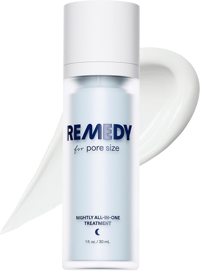 Remedy for Pore Size | Pore Refining Advanced Serum | Large Pore Minimizer with Retinol, BHA Salicylic Acid, Niacinamide | for Texture, Pimples, Blackheads | by Dermatologist Dr. Shah