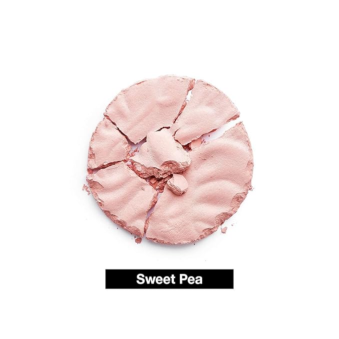 Revolution Beauty London, Blusher Reloaded, Pressed Powder Face Blusher, Highly Pigmented & Long-Lasting Formula, Sweet Pea, 0.26 oz