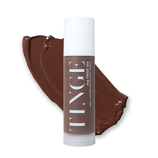 Tinge Body Makeup, Water & Transfer Resistant, Medium Coverage Cream, Lasts Up to 48 Hours, For All Skin Types, Fragrance Free, Vegan, American Made, 3.38 Fl Oz. - Deep Neutral