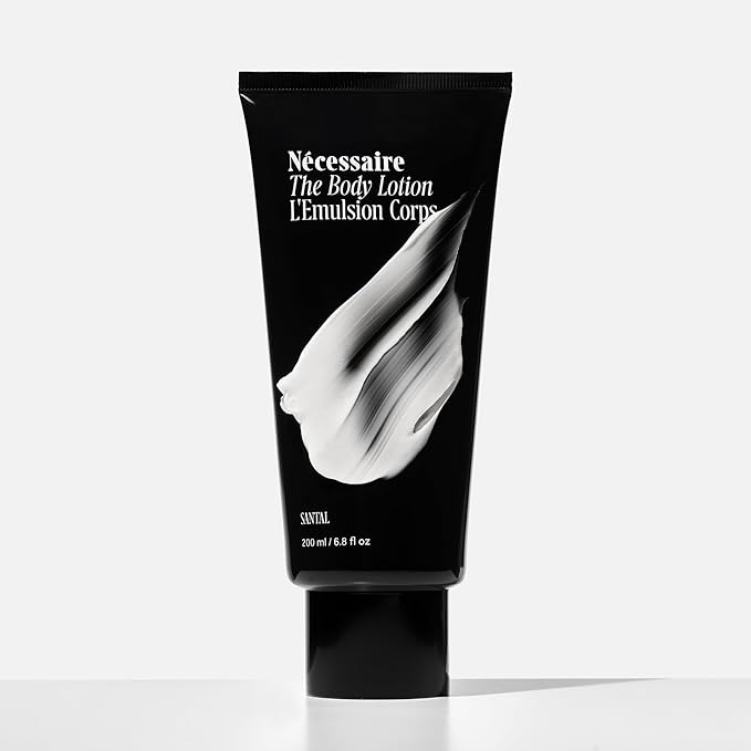 Nécessaire The Body Lotion – Santal - Multi-Peptide - Firming Body Lotion for Women + Men. 2.5% Niacinamide. Non-Comedogenic Moisturizer for Sensitive Skin. Dermatologist-Tested – 200ml/6.8 fl oz