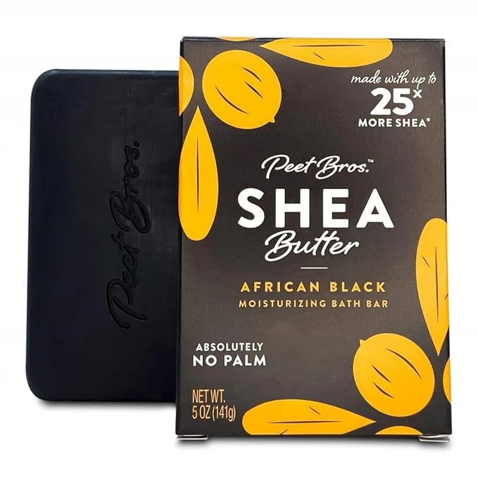 Shea Butter Bar Soap - No Palm Oil | Peet Bros