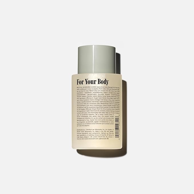 Nécessaire Mini The Body Wash - With Niacinamide, Vitamins + Plant Surfactants 3.4 oz / 100 mL Eucalyptus