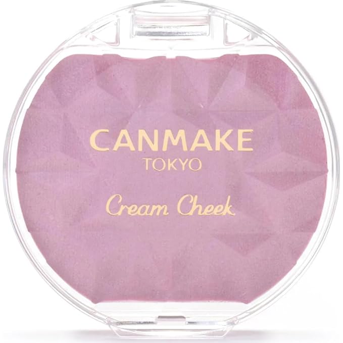CANMAKE - Cream Cheek Pearl - Silky Smooth Long Lasting High Pigment Pearl - 0.14oz (3.9g) (P05 Pale Lilac)