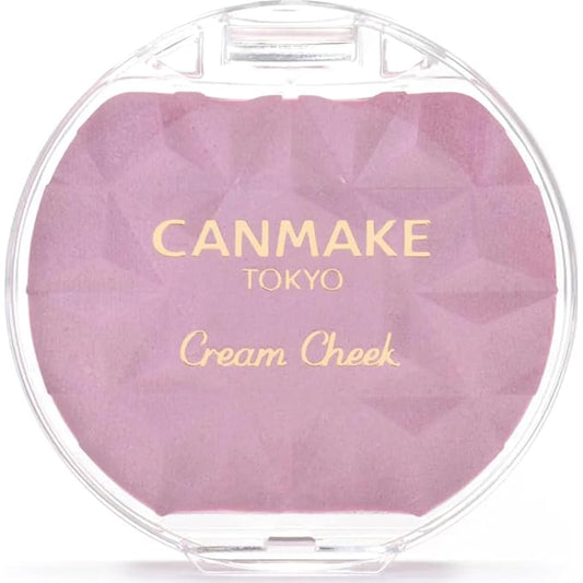 CANMAKE - Cream Cheek Pearl - Silky Smooth Long Lasting High Pigment Pearl - 0.14oz (3.9g) (P05 Pale Lilac)