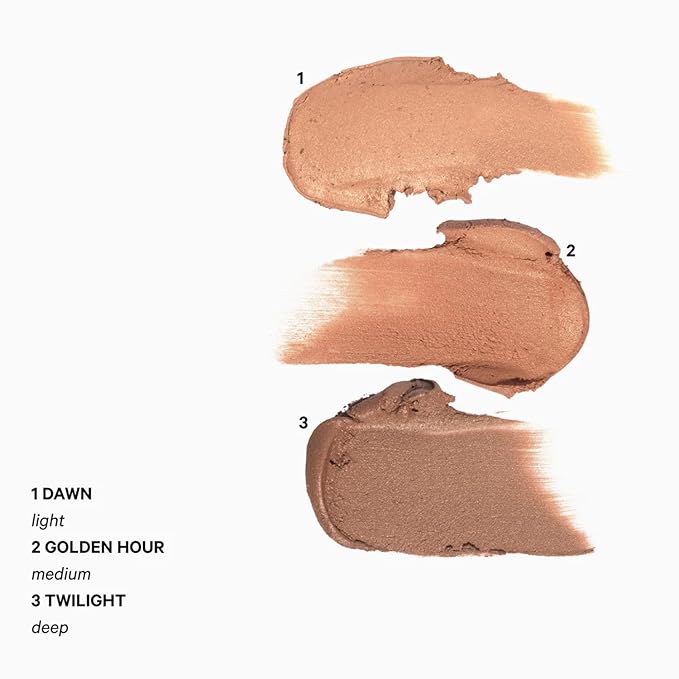 Kevyn Aucoin Sensual Skin Bronzer, Dawn - Light (golden tan warmth for fair to light skin tones): Get a sun-kissed glow. Cream-to-powder formula. Helps blur texture, pores & fine lines. Made in Italy.