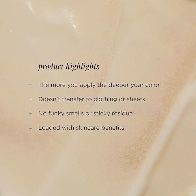 + Lux Unfiltered N°32 Summer Skin Classic Gradual Self Tanner, Hydrating Self Tanning Lotion with Shea Butter & Squalane - Non-Sticky, No Transfer, Natural-Looking - Vegan Sunless Tanner - Santal