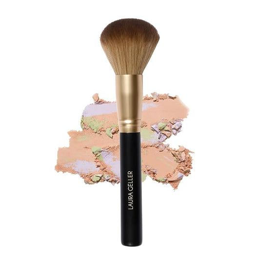 LAURA GELLER NEW YORK Cosmetic Professional Makeup Brushes - Cruelty-Free - 11 Setting Powder Brush