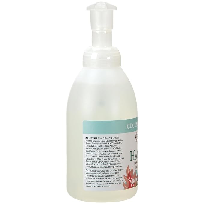 Ginger Lily Farms Botanicals All-Purpose Foaming Hand Soap Refill, 100% Vegan & Cruelty-Free, Cucumber Mint Bliss Scent, 20 Fl Oz (Pack of 8)