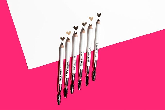 wet n wild Brow Pencil, Medium Brown | Ultra-Precise | Dual-Ended Spoolie | Buildable Formula | Cruelty-Free & Vegan