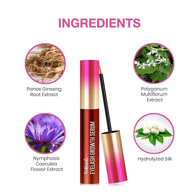 VieBeauti Eyelash Serum for Daily Lash Care, Gentle PGA-Free Lash Conditioning Serum to Support Healthier Looking Lashes, Vegan & Cruelty-Free