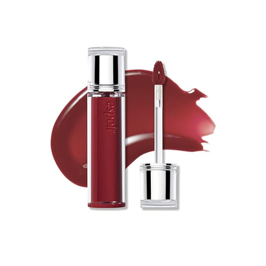 Espoir Couture Lip Tint Glaze #23 Affogato | Volumizing Lip Stain with Juicy Texture, Long-Lasting & Vibrant Colors, Moisturizing & Hydrating, Glossy Formula, Vegan, Korean Makeup, 0.14 oz