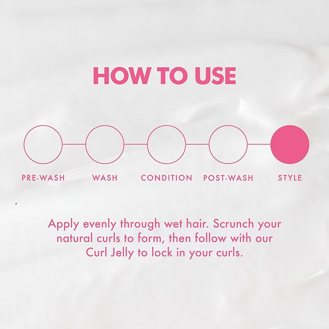 Umberto Giannini Curl Jelly Dream Duo - Curl Scrunching Jelly & Creme - Curl Cream & Gel for Defined, Healthy, Bouncy Curls, Coils & Waves