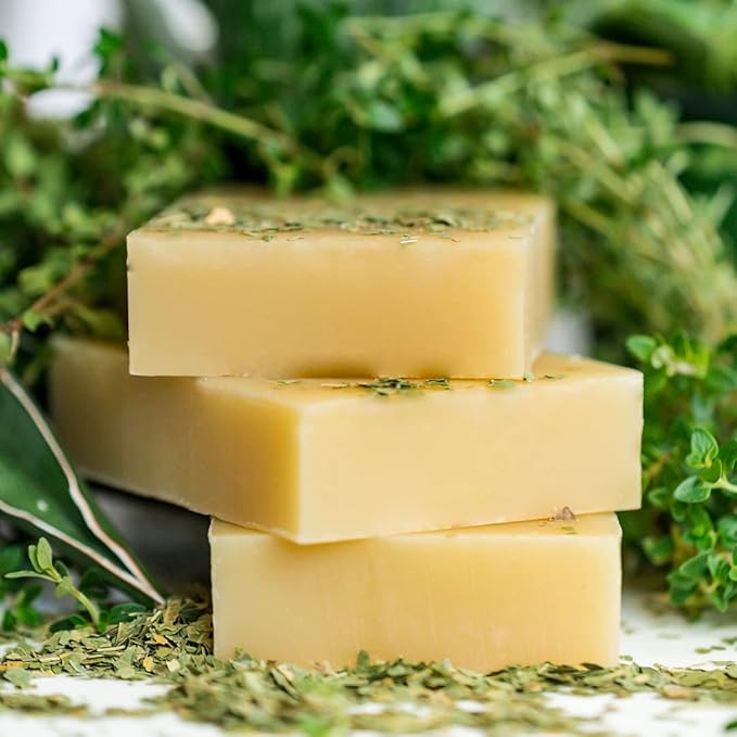 Chagrin Valley Soap & Salve Neem & Tea Tree Organic Soap & Shampoo Bar – Soothe Dry, Itchy, Irritated Skin - Sulfate Free For Body & Hair Vegan Shampoo Natural, Large 5.6 oz Bar