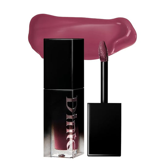DINTO Blur-Glowy Lip Tint - Glossy Finish, Hydrating, Long Lasting, Lightweight Texture, Non-Sticky, Vegan & Cruelty-Free, K beauty (220 Deo Volente, 0.11 fl.oz)