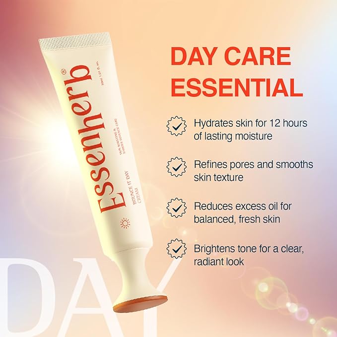 Day to Night Routine Program, Deep Hydration Day cream with Tocopherol(1.01oz) + Anti Wrinkle Night Cream with Retinol & Collagen(1.01oz), Vegan Face Moisturizer Set, Korean Skin Care