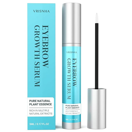 Eyebrow Growth Serum - Plant Extracts Eyebrow Serum and Enhancer for Thicker Brows and Grow Brows Faster, Longer, Fuller - 5mL