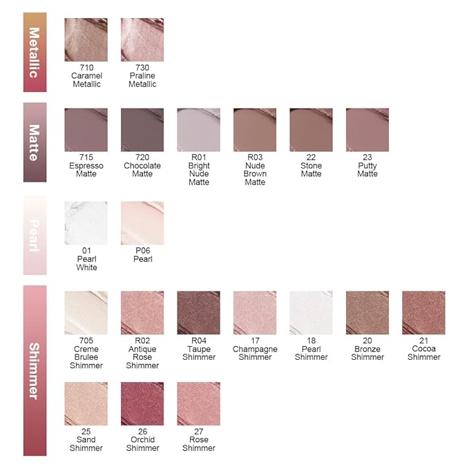 Kaely Single Cream Eyeshadow Pot, Pearl White Sparkle Eye Shadow for Older Women High Pigmented Waterproof, Natural Eyeshadow Palette Makeup Brightener, sombras en crema para ojos, Blendable, 01
