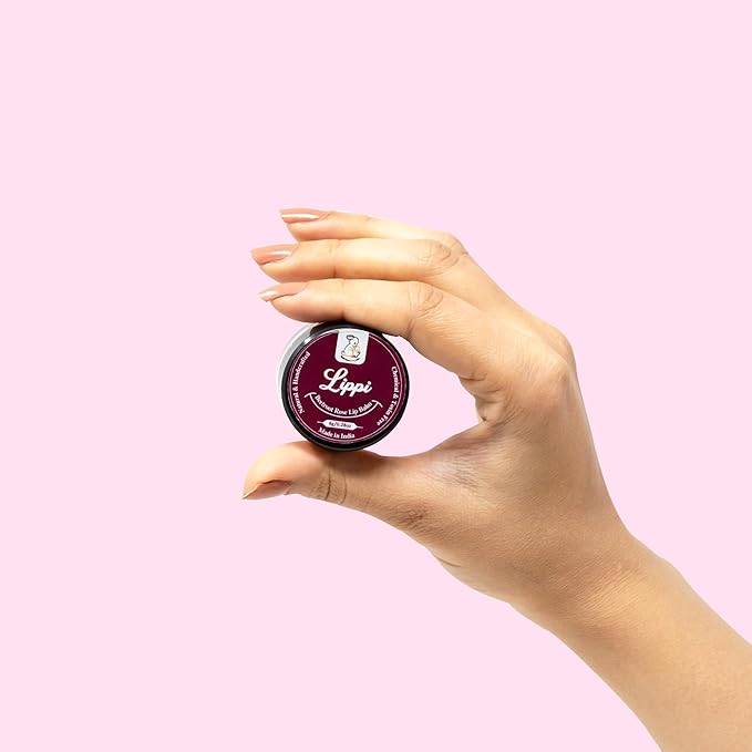 Lippie Beetroot & Rose Tinted Lip Balm and Cheek Tint, 100% Natural No Artificial Colors or Toxic Chemicals