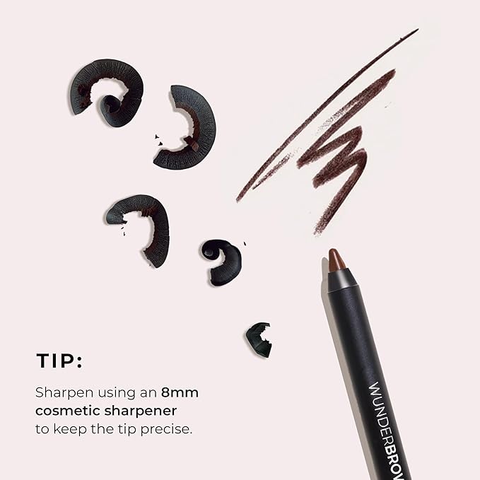 Wunderbrow Super Stay Eyeliner Pencil, Waterproof and Smudge-Proof, Shade: Rich Cocoa