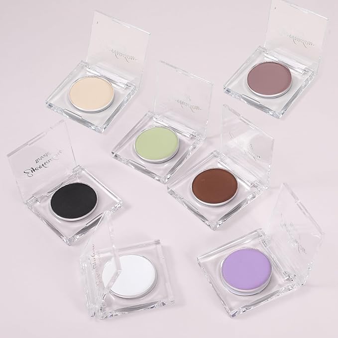 Erinde Mauve Taupe Plum Matte Eyeshadow Palette Makeup for Older Women, Plum Purple Neutral Single Eye Shadow Powder for Green Eyes, High Pigment Waterproof Eyeshadow Palette Sombra Para Ojos, 07