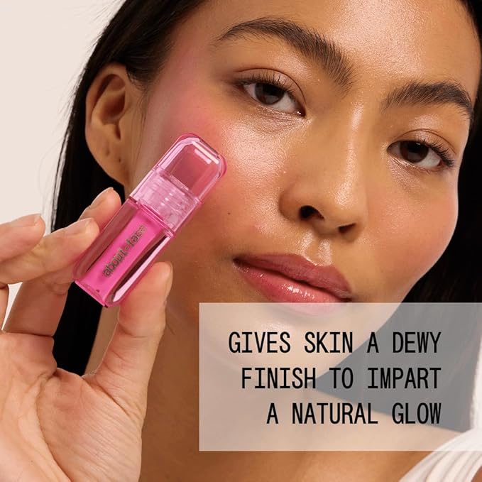 about-face Blush Rush Liquid Blush – Hydrating, Buildable Formula with Jojoba Oil, Hyaluronic Acid, and Squalane – Long-Lasting Dewy Finish – Vegan & Cruelty-Free (Hot Lap – Pink)