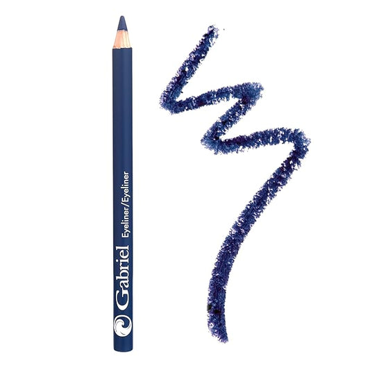 Gabriel Cosmetics Classic Eyeliner (Navy), Natural Eye Liner, Paraben Free, Vegan, Gluten-free, Cruelty- free, Non GMO, long lasting, Infused with Jojoba Seed Oil, Super Smooth formula, 0.04 Oz.