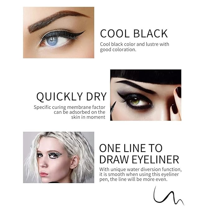 Kaely 6Pcs Glitter Gel Eyeliner Pencil Set for Women, Color Eye Liner Waterproof Smudge Proof with Sharpener, High Pigmented Eye Makeup Liners, lapiz de ojos delineador de ojos contra el agua, 04