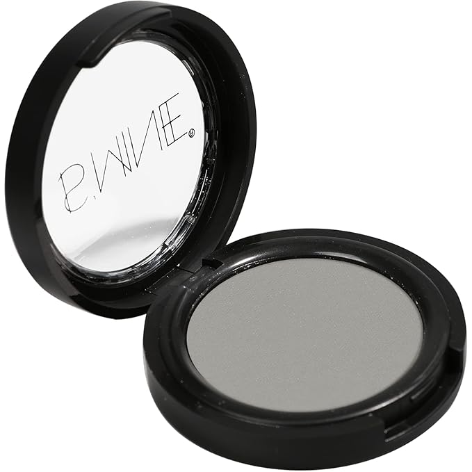 IS'MINE ISMINE Single Eyeshadow Powder Palette Matte Grey, High Pigment, Longwear Single Grey Eye Makeup for Day & Night (#03)