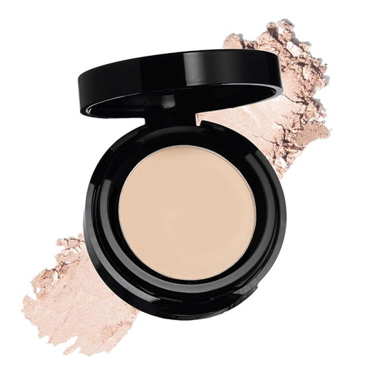 Sandstone Scandinavia Hypoallergenic Eyeshadow – Long-Lasting, Blendable Single Eye Shadow – Fragrance-Free & Vegan – For Sensitive Eyes – 262 White-ish