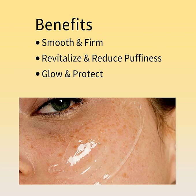 Under Eye Cream For Dark Circles, Puffiness and Wrinkles, Hyaluronic Acid + Peptide + Caffeine Eye Cream Anti Aging, Hydrating Eye Care, 20ml/0.67 fl oz