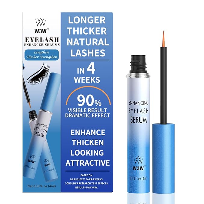 Lash Serum - Eyelash Growth Serum with Advanced Formula to Boost Longer, Thicker Fuller Looking Lashes Nourishing Lash For Eyelash Growth Vegan & Cruelty-Free for Sensitive Eyes 4ml
