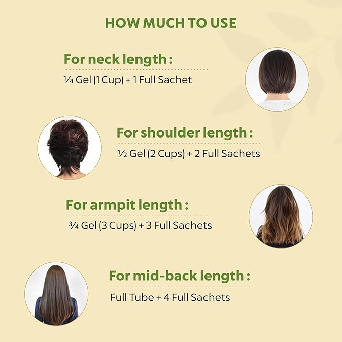 Indus Valley Natural Organic Damage Free Gel Hair Color | Hair Dye, Ammonia Free, Vegan & Cruelty Free | Up to 100% Gray Coverage, Long Lasting Results |Dark Blond 6.0 (20gram+200ml)