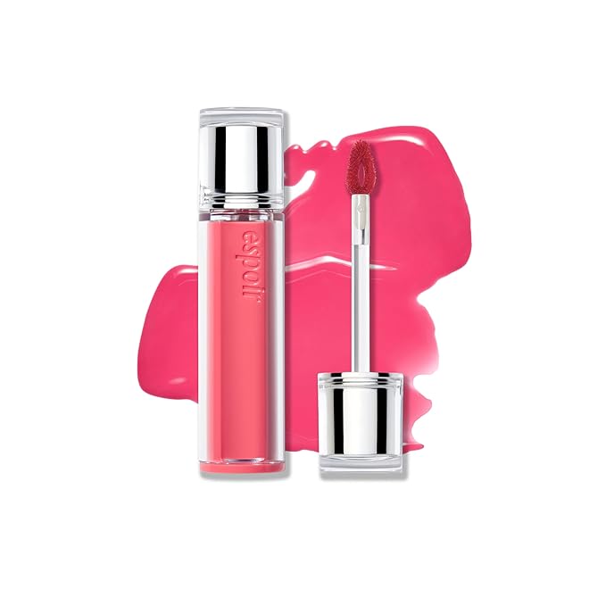 Espoir Couture Lip Tint Glaze #21 Bubbly | Volumizing Lip Stain with Juicy Texture, Long-Lasting & Vibrant Colors, Moisturizing & Hydrating, Glossy Formula, Vegan, Korean Makeup, 0.14 oz