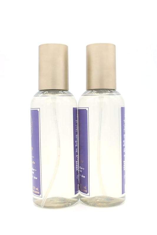 Lavender + Vanilla, Bath and Body, Pillow Mist, 5.85 fl oz each, 2 pack (Artwork, Packaging May Vary)