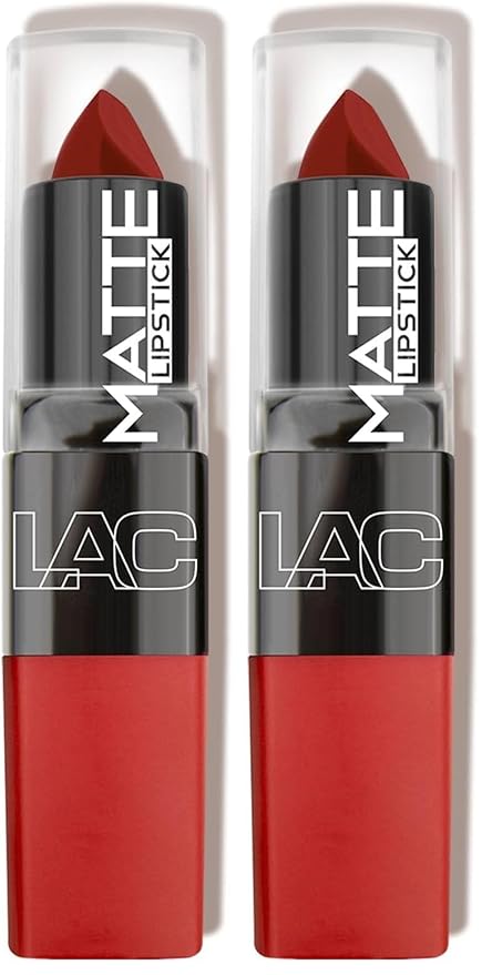 L.A. COLORS Matte Lipstick, Starlet CML470 (Pack of 2)