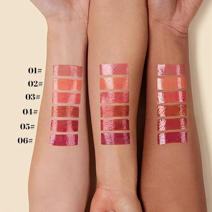 Brown Plumper Moisturizing Butter Lipstick for Women, Natural Tinted Lip Balm Shine Nourishing Hydrating Lip Gloss Stain for Dry Lips, Lightweight Lip Liner Care Makeup, Vegan 1Pc Brown Black