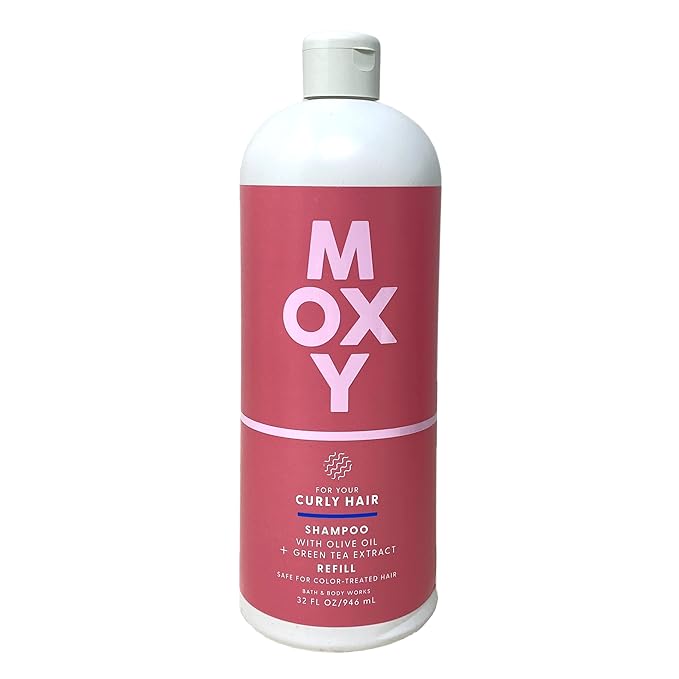 Bath & Body Works Moxy 2 Pack Shampoo for Curly Hair with a Himalayan Salts Springs Sample Soap - Full Size