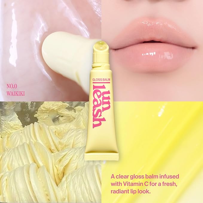 [Unleashia] Sunset Dazzle Gloss Balm #LIp Balm #Gloss Balm #Lip Care #Lip Cosmetic (No.0 Waikiki)