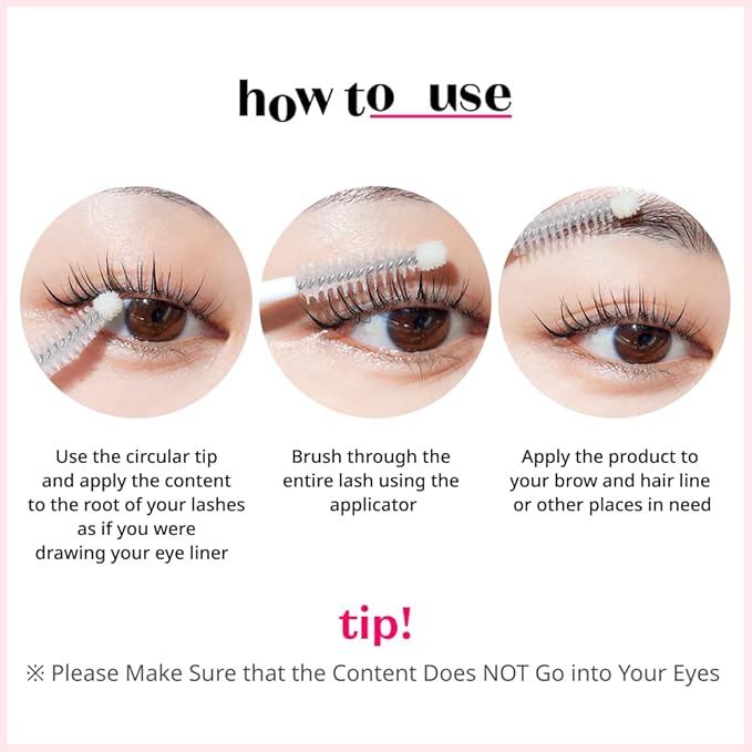 ETUDE My Lash Serum, Eyelash Strengthening Formula with Biotin, Ginger extract for Lash health and growth, Mascara Essence, Mascara Serum, Vegan Certified, Korean Makeup (0.6 Fl Oz)