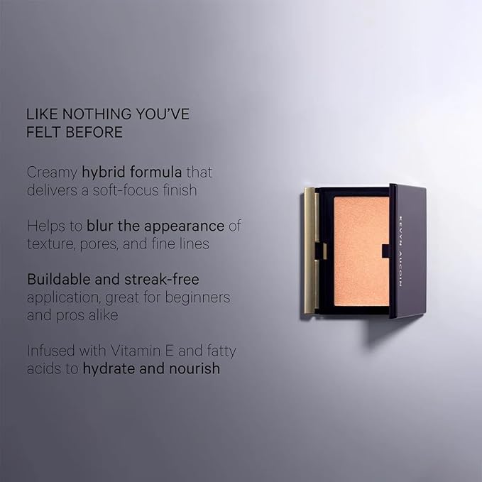 Kevyn Aucoin Sensual Skin Highlighter, Supernova (soft golden glow, all skin tones): Universally flattering. User friendly, Natural luminosity. Cream-to-powder. Blurs imperfections. Made in Italy.