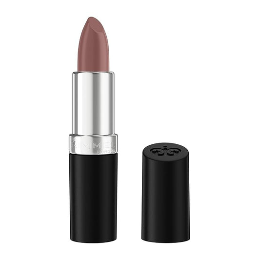 Rimmel Lasting Finish Lipstick by Kate - Up to 8 Hours of Intense Lip Color with Color Protect Technology and Exclusive Black Diamond Complex - 008, .14oz