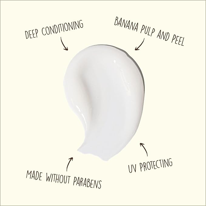 Sun Bum Revitalizing Deep Conditioning Hair Mask - Moisturizing and Restoring Treatment for Damaged Hair - Strengthening - Smoothing and Nourishing Formula - Vegan and Cruelty Free - 6 oz