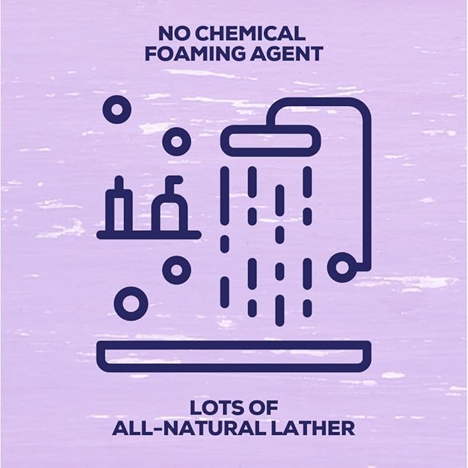Yaya Maria's Natural Body Wash, Only 6 Ingredients, 100% Nontoxic, Keeps Skin Soft, Cruelty-Free (Lavender)